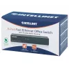Intellinet 8-Portowy Przełącznik Fast Ethernet do Biura, Rozmiar Biurkowy, Metalowa Obudowa, IEEE 802.3az (Efektywny energetycznie Ethernet)