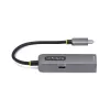 StarTech.com 2.5GbE USB-C do Ethernet Adapter, 100W PD Pass-Through, NBASE-T NIC, USB 3.0 Typ-C 2.5/1G Multi Speed sieciowy, Thunderbolt Kompatybilny, Windows & Mac