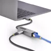 StarTech.com 2.5GbE USB-C do Ethernet Adapter, 100W PD Pass-Through, NBASE-T NIC, USB 3.0 Typ-C 2.5/1G Multi Speed sieciowy, Thunderbolt Kompatybilny, Windows & Mac