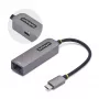 StarTech.com Adapter USB-C na Ethernet, NIC, 100W PD Pass-Through, USB 3.0 Type-C 1Gb/s wieloprędkościowy adapter sieciowy, kompatybilny z Thunderbolt, Windows i Mac