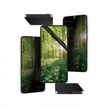 PanzerGlass ® ECO MATRIX 4-stronny filtr prywatności szkło hartowane Samsung Galaxy S25 | S24 | Ultra-Wide Fit