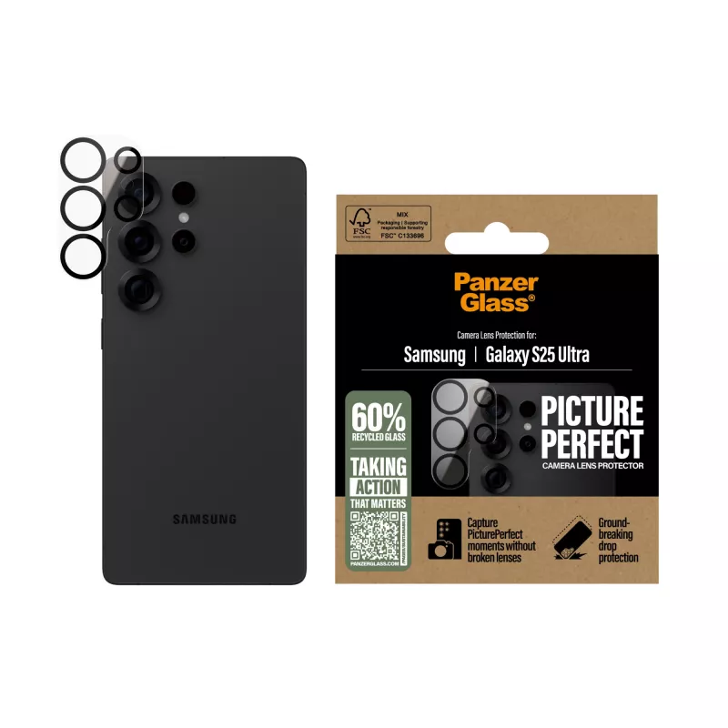 PanzerGlass ® PicturePerfect Camera Lens Protector Samsung Galaxy S25 Ultra