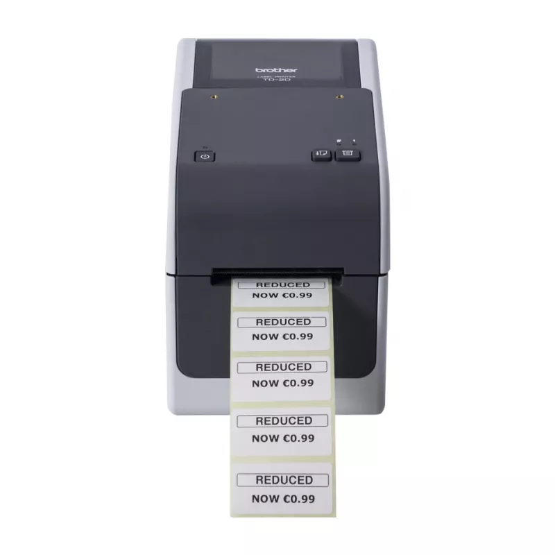 Brother TD-2320D203 Drukarka do etykiet Termiczna 203 x 203 DPI 152 mm/s Przewodowa Ethernet LAN