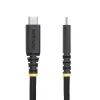 StarTech.com 10ft (3m) kabel ładujący USB-C, wytrzymały i ultraelastyczny, 240W (5A) PD EPR, kabel ładujący do laptopa USB 2.0, certyfikat USB-IF, solidny kabel ładujący USB-C