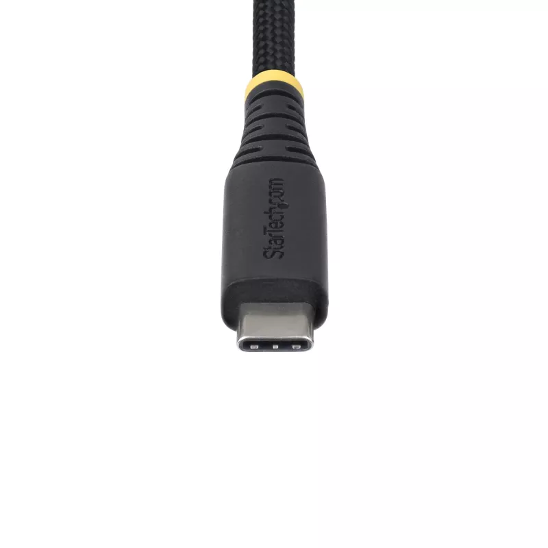 StarTech.com 10ft (3m) kabel ładujący USB-C, wytrzymały i ultraelastyczny, 240W (5A) PD EPR, kabel ładujący do laptopa USB 2.0, certyfikat USB-IF, solidny kabel ładujący USB-C