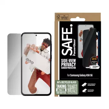 PanzerGlass SAFE. by ® Osłona ekranu prywatności Samsung Galaxy A56 5G | Ultra-Wide Fit z EasyAligner