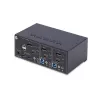 StarTech.com P2ADDH462-KVM-SWITCH przełącznik KVM Czarny