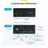 StarTech.com P2ADDH462-KVM-SWITCH przełącznik KVM Czarny