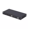 StarTech.com 2-portowy przełącznik KVM DisplayPort z obsługą dwóch monitorów i matrycą wideo z podwójnym widokiem, 4K 60 Hz, 4 porty koncentratora USB, przełączanie skrótami klawiszowymi, matryca KVM DP 1.2, zgodny z TAA