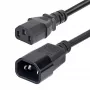 Przedłużacz zasilający StarTech.com 4,5 m (15 stóp), C14 na C13, do PDU, 15 A 250 V, 14 AWG, kabel sieciowy AC do PDU/zasilaczy, certyfikat KEMA-KEUR