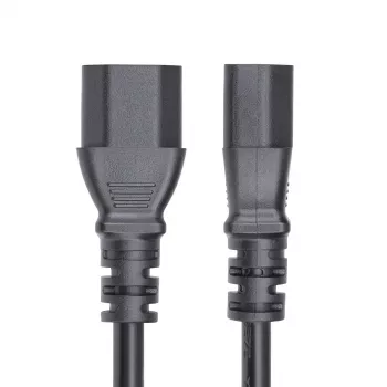 Przedłużacz zasilający StarTech.com 4,5 m (15 stóp), C14 na C13, do PDU, 15 A 250 V, 14 AWG, kabel sieciowy AC do PDU/zasilaczy, certyfikat KEMA-KEUR
