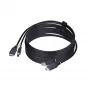 StarTech.com 10ft (3m) Kabel KVM HDMI i USB 5Gbps, 4K 60Hz, HDMI 2.0 i USB Combo do przełączników KVM