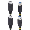 StarTech.com 10ft (3m) Kabel KVM HDMI i USB 5Gbps, 4K 60Hz, HDMI 2.0 i USB Combo do przełączników KVM