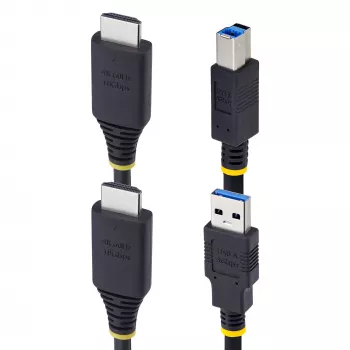 StarTech.com 10ft (3m) Kabel KVM HDMI i USB 5Gbps, 4K 60Hz, HDMI 2.0 i USB Combo do przełączników KVM