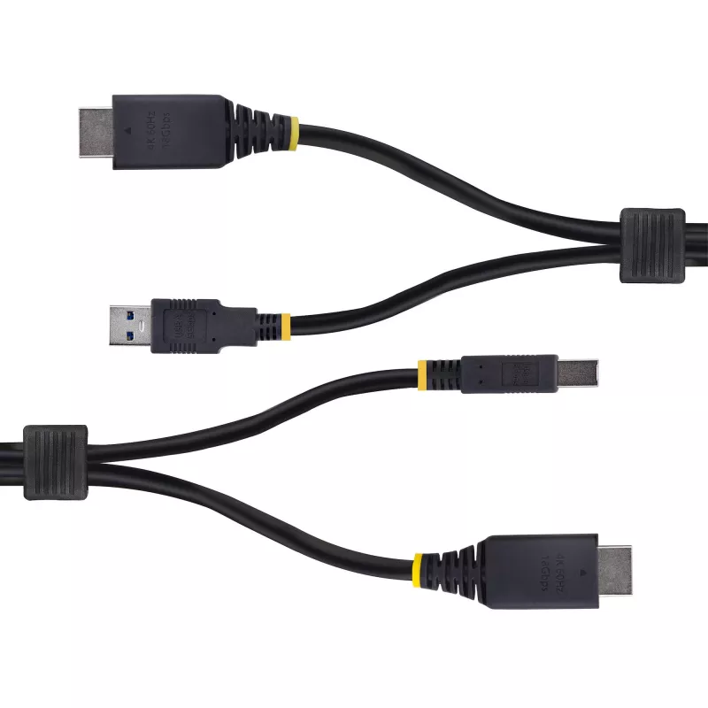StarTech.com 10ft (3m) Kabel KVM HDMI i USB 5Gbps, 4K 60Hz, HDMI 2.0 i USB Combo do przełączników KVM