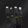 StarTech.com 10ft (3m) Kabel KVM HDMI i USB 5Gbps, 4K 60Hz, HDMI 2.0 i USB Combo do przełączników KVM