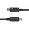 StarTech.com 2.6ft (80cm) Kabel Thunderbolt 5, 80Gbps/Do 120Gbps, 240W PD, 8K 60Hz, Certyfikowany kabel Thunderbolt - Kompatybilny z Thunderbolt 4/USB4/USB-C