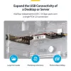 StarTech.com 4-Port USB Type-C PCIe Card, USB 3.2 10Gbps, USB-C PCI Express Expansion Card, 4x Independent USB Controllers, Windows/Linux/macOS, TAA-Compliant