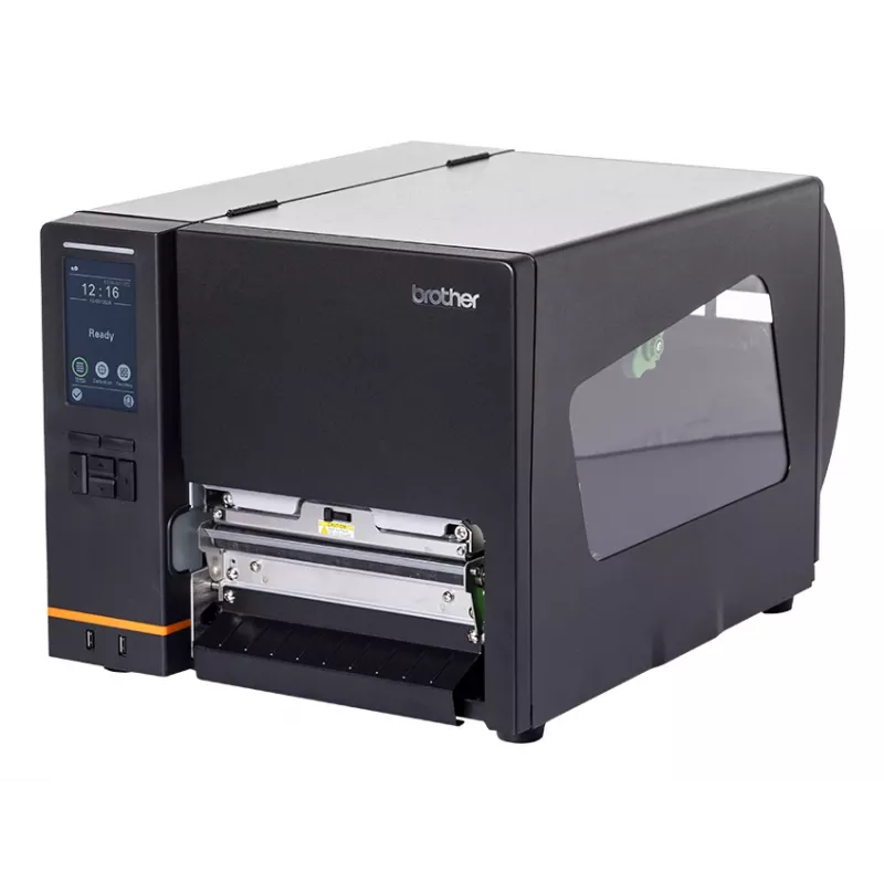 Drukarka etykiet Brother TJ6421TN Druk termiczny bezpośredni / termotransferowy Kolor 203 x 300 DPI 304.8 mm/s Przewodowa Ethernet LAN Wi-Fi Bluetooth