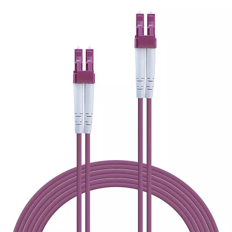 Kabel światłowodowy Lindy LC/LC OM4, 1 m
