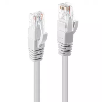 Lindy 2m Cat.6 U/UTP Kabel sieciowy, biały