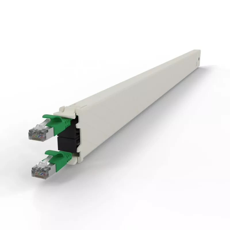 Kabel sieciowy PATCHBOX CONE30STPGR RJ-45 Cat6a 1,8 m zielony