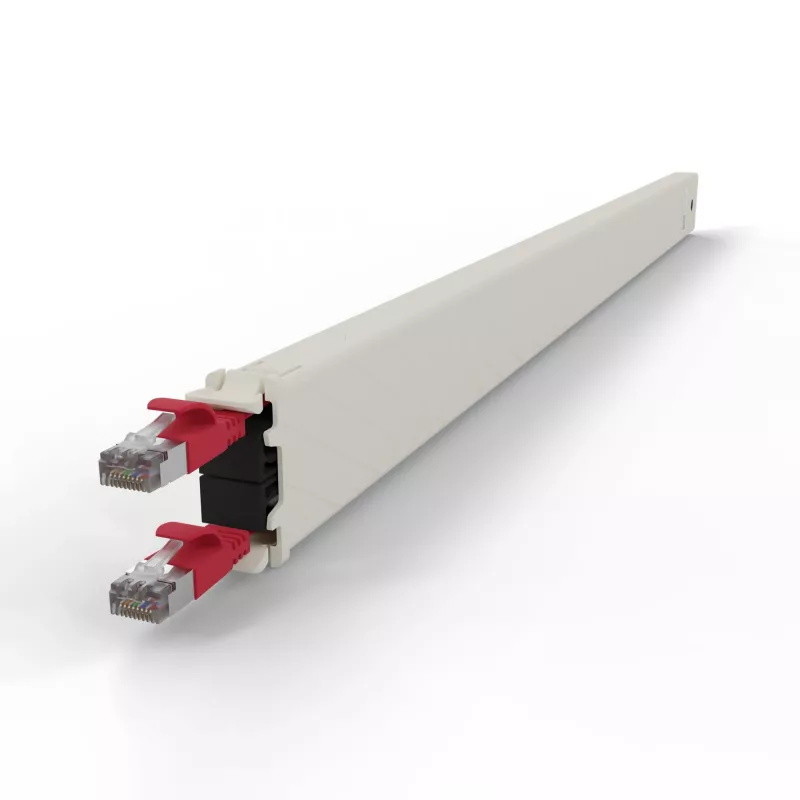 Kabel sieciowy PATCHBOX CONE30STPRD RJ-45 Cat6a 1.8 m Czerwony