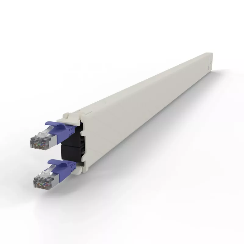 PATCHBOX.one / Kaseta / 30RU / STP / Fioletowy, 1,8 m, Kat.6a, U/FTP (STP), RJ-45, RJ-45, Fioletowy