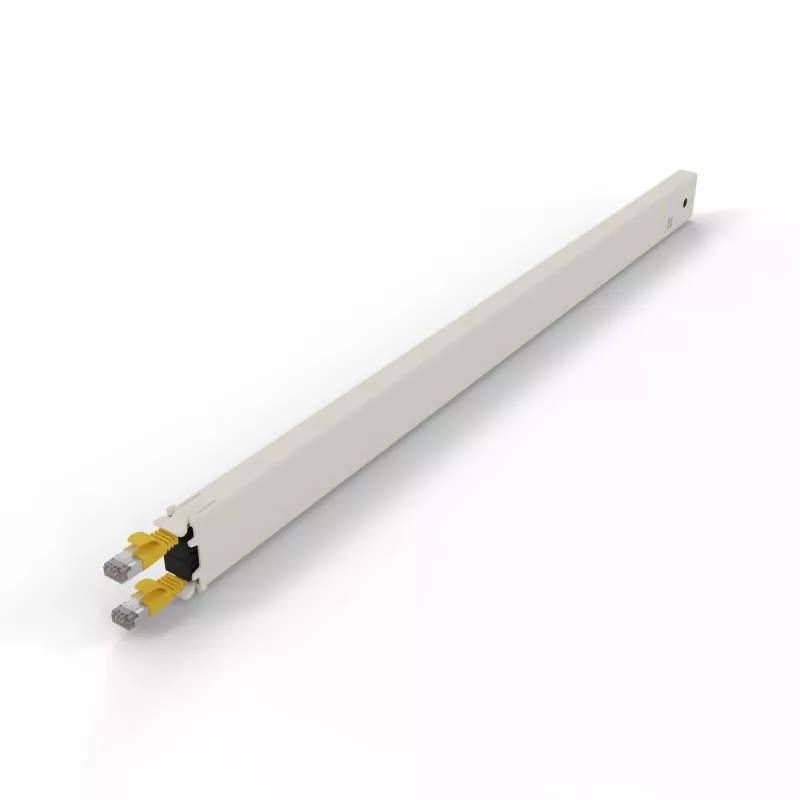 Kabel sieciowy PATCHBOX CONE30STPYL RJ-45 Cat6a 1,8 m żółty