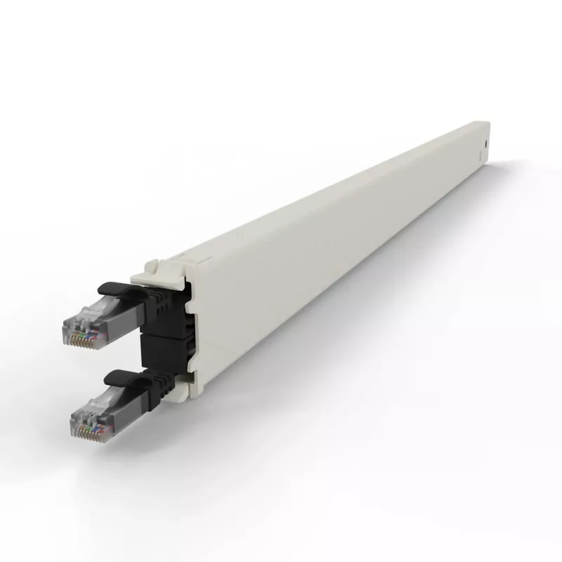 Kabel sieciowy PATCHBOX CONE30UTPBK RJ-45 Cat6a 1.8m czarny