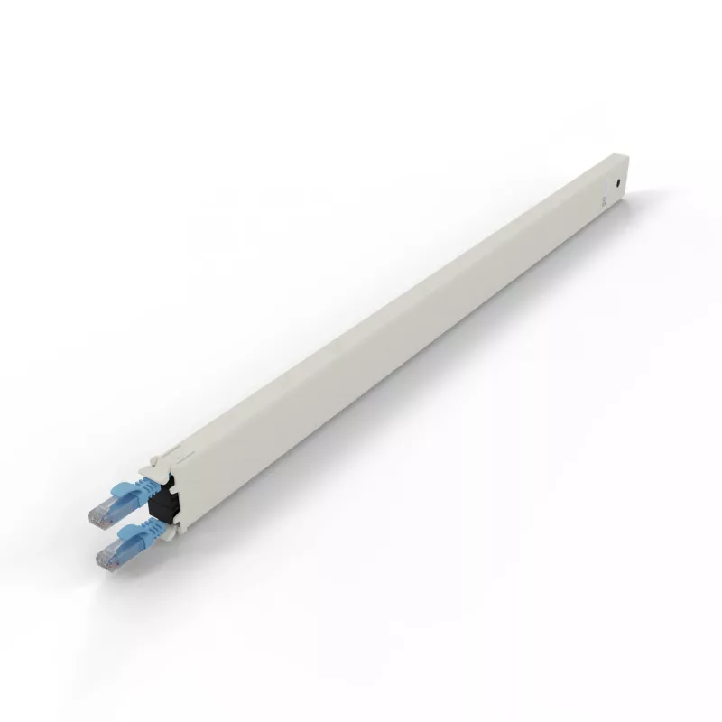 Kabel sieciowy PATCHBOX CONE30UTPBL RJ-45 Cat6a 1.8 m niebieski