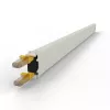 Kabel sieciowy PATCHBOX CONE30UTPYL RJ-45 Cat6a 1.8m Żółty
