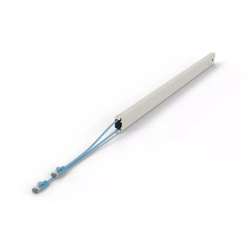 Kabel sieciowy PATCHBOX CONE46STPBL RJ-45 Cat6a 2,5 m niebieski