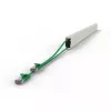 Kabel sieciowy PATCHBOX CONE46STPGR RJ-45 Cat6a 2,5 m Zielony