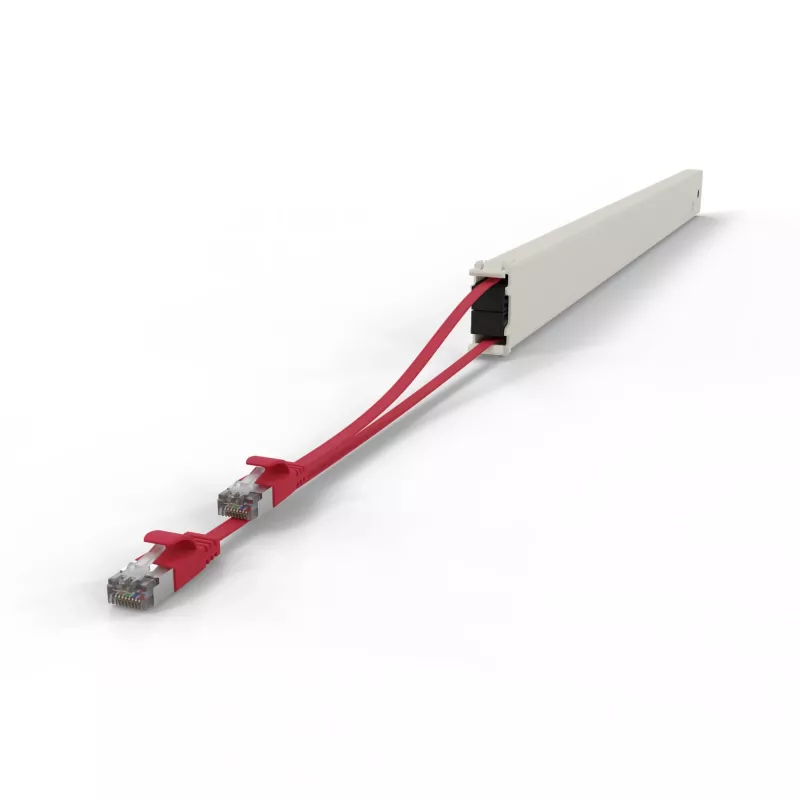 Kabel sieciowy PATCHBOX CONE46STPRD RJ-45 Cat6a 2,5 m Czerwony