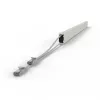 Kabel sieciowy PATCHBOX CONE46STPSL RJ-45 Cat6a 2,5 m Szary