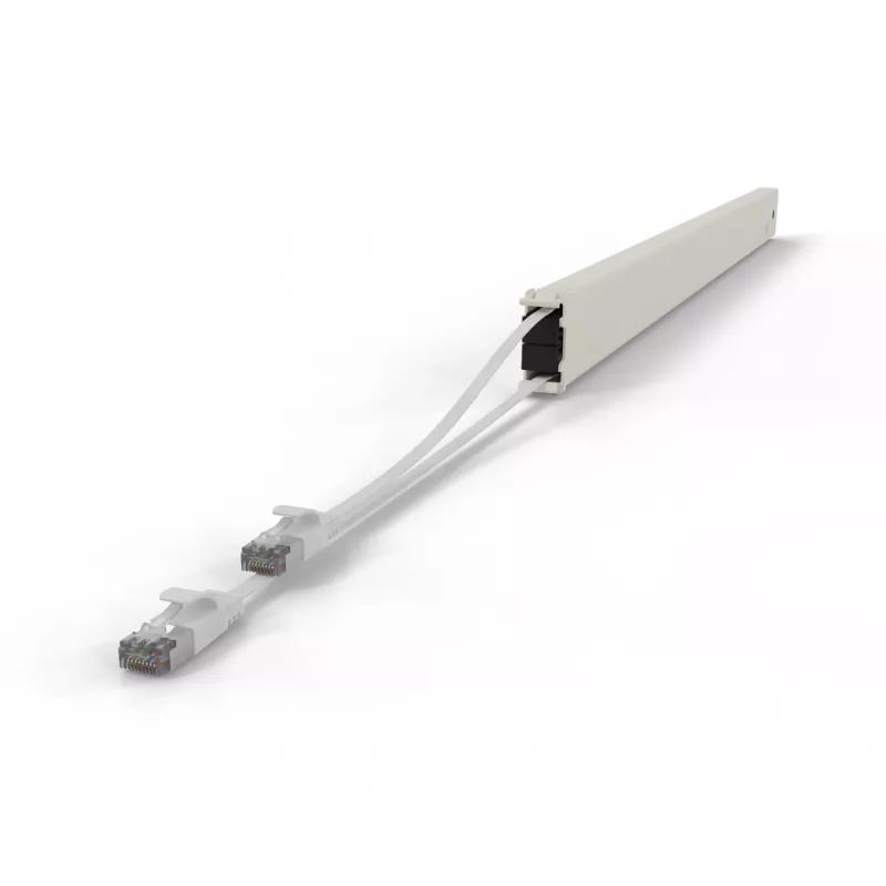 Kabel sieciowy PATCHBOX CONE46STPWH 2,5 m Cat6a U/FTP Biały