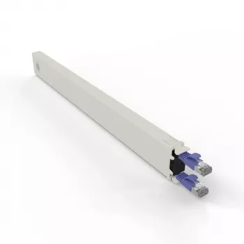 PATCHBOX CONEX8STPVI kabel sieciowy Fioletowy 0,8 m Cat6a U/FTP STP