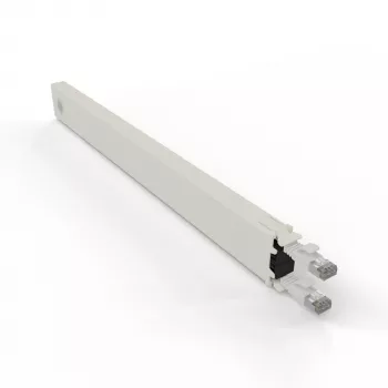 Przewód sieciowy PATCHBOX CONEX8STPWH RJ-45 Cat6a 0,8 m Biały