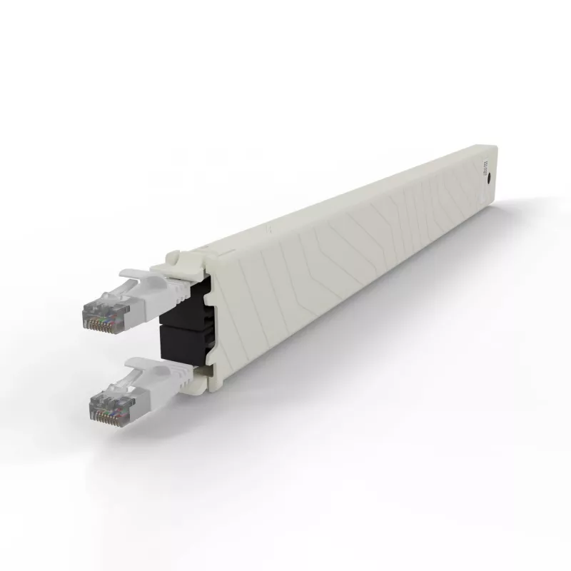 Przewód sieciowy PATCHBOX CONEX8STPWH RJ-45 Cat6a 0,8 m Biały