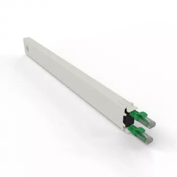 Kabel sieciowy PATCHBOX CONEX8UTPGR RJ-45 Cat6a 0,8 m Zielony