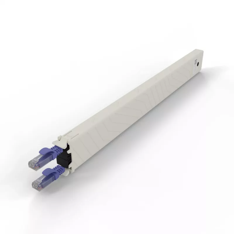 Kabel sieciowy PATCHBOX CONEX8UTPVI RJ-45 Cat6a 0,8 m fioletowy