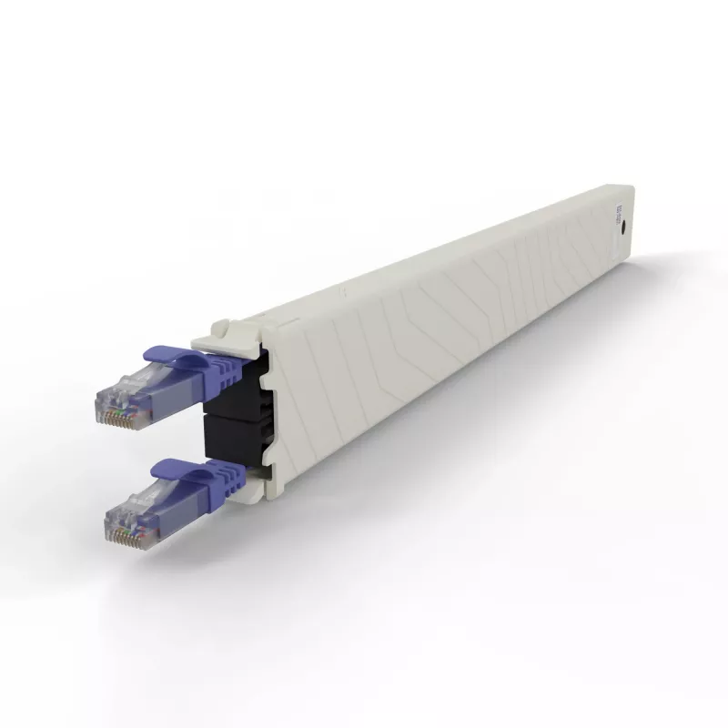Kabel sieciowy PATCHBOX CONEX8UTPVI RJ-45 Cat6a 0,8 m fioletowy