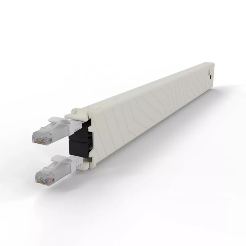 Kabel sieciowy PATCHBOX CONEX8UTPWH RJ-45 Cat6a 0,8 m Biały
