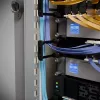 Panel do zarządzania kablami PATCHBOX Patchcatch Solo 24-Pack czarno-czerwony