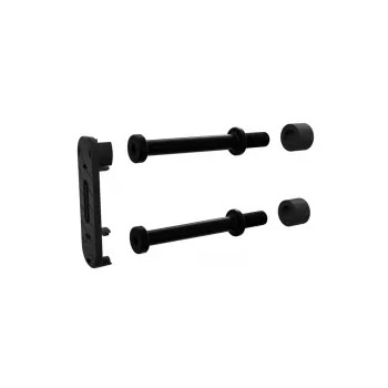 Panel do zarządzania kablami PATCHBOX Patchcatch Solo 24-Pack czarno-czerwony