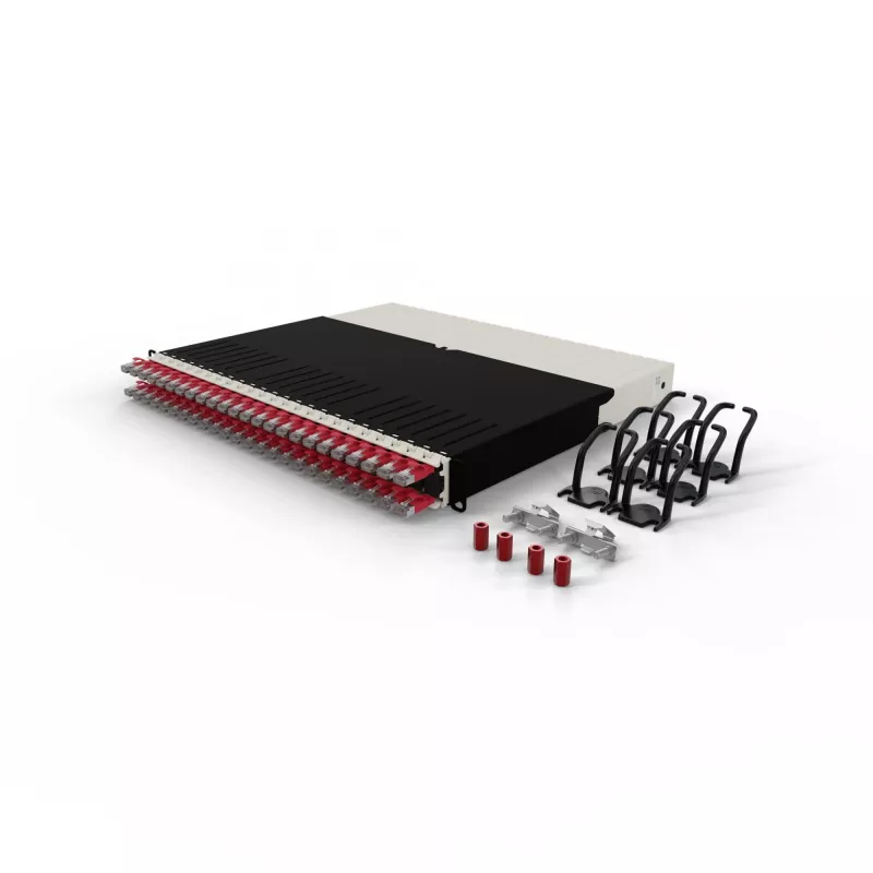 Kabel sieciowy PATCHBOX PONEX8STPRD RJ-45 Cat6a 0.8m Czerwony