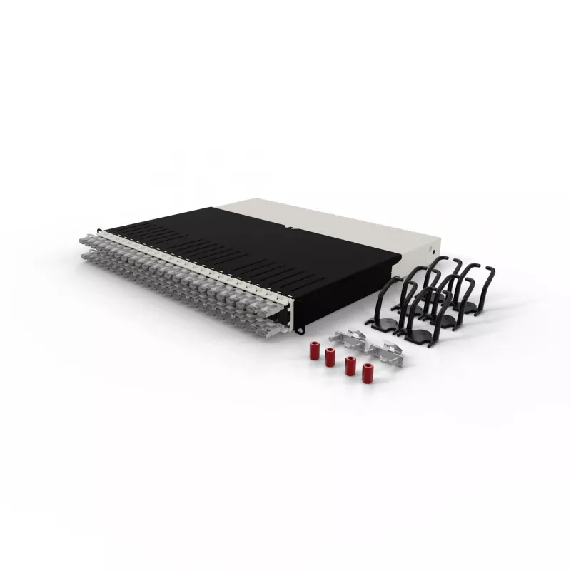 Kabel sieciowy PATCHBOX PONEX8STPSL RJ-45 Cat6a 0,8m Szary