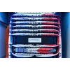 PATCHBOX PBCX8K organizer kabli Uchwyt do szafy rack na kable Czarny 4 szt.
