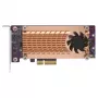 QNAP QM2-2S-220A karty interfejsowe/adapter Wewnętrzny M.2